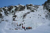 Rassemblement national de cascade de glace