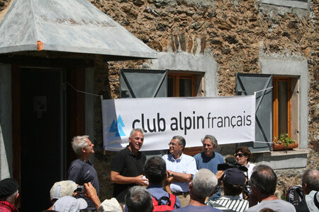 Inauguration refuge La Pra 09�A.Degrey