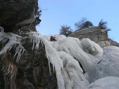 Rencontres escalade sur glace 2010�V.Devis