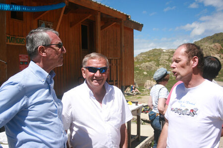 Inauguration du refuge de l'Etendard-2008