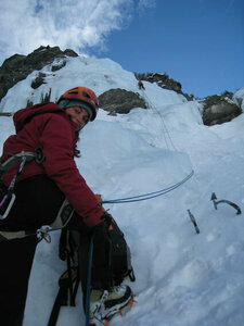 Groupe alpinisme promotion 74 - Cascade - mars08 �Batoux