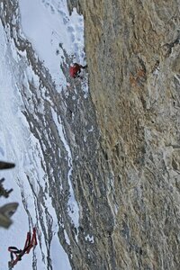 Groupe espoir alpinisme Aquitaine - Gavarnie - mars 08 �R�mi Thivel