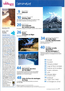 LMA 1/2001 mars sommaire