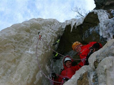 Groupe Excellence Alpinisme en Norv�ge-2009�C.Moulin