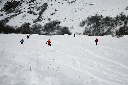 Atelier recherche de victime en avalanche avec le partenaire Pieps
