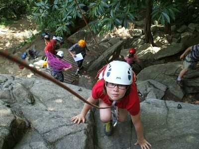 Ecole d'aventure CAF Toulouse-juillet 2008�Robert