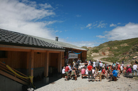 Inauguration du refuge de l'Etendard