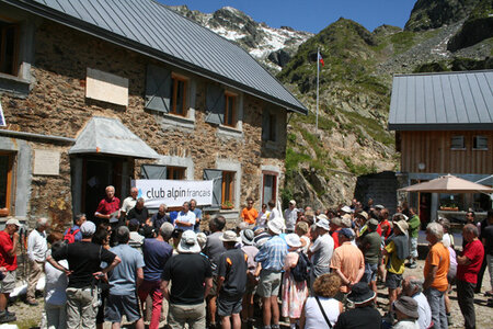 Inauguration refuge La Pra 09�A.Degrey