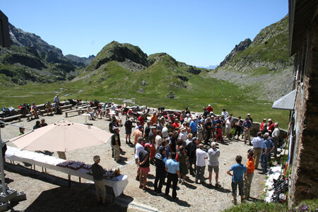 Inauguration refuge La Pra 09�A.Degrey