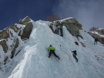 Rencontres escalade sur glace 2010�P.Bonnard