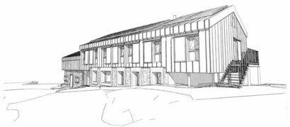 Projet rénovation Arremoulit ©Atelier d’Architecture Samblancat Projet rénovation Arremoulit ©Atelier d’Architecture Samblancat