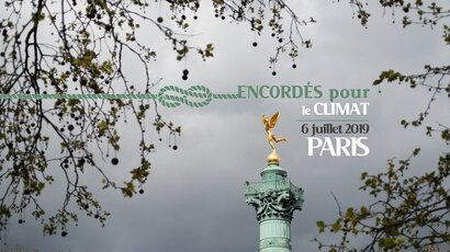 Encordés pour le climat Paris 6 juillet 2019 Encordés pour le climat Paris 6 juillet 2019
