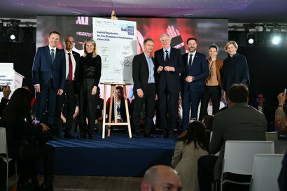Présentation du COJOP mardi 18 février à Lyon © CNOSF/KMSP Présentation du COJOP mardi 18 février à Lyon © CNOSF/KMSP
