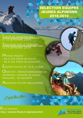 Sélections jeunes Isère Sélections jeunes Isère