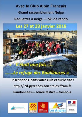 Rassemblement neige aux Bouillouses Rassemblement neige aux Bouillouses