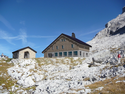 Perspective du refuge après travaux ©Daniel Masson Architecture Perspective du refuge après travaux ©Daniel Masson Architecture