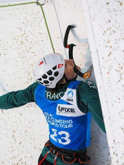 Virgile Ladevant à Saas-Fee © UIAA / Kaspar Kellerhals Virgile Ladevant à Saas-Fee © UIAA / Kaspar Kellerhals