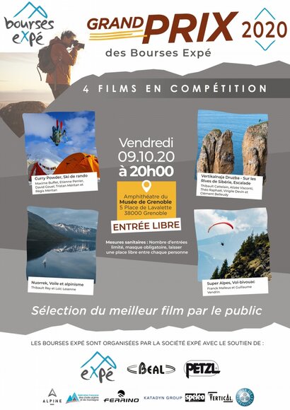 Films Bourses Expé 2020 Grenoble Films Bourses Expé 2020 Grenoble