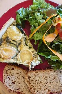 Assiette du midi aux Drayères Assiette du midi aux Drayères