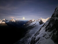 Taullijaru J2 vue 2nd bivouac ©FFCAM Taullijaru J2 vue 2nd bivouac ©FFCAM